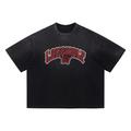 LONEWOLF Vintage Washed Distressed Boxy Oversized T-Shirt